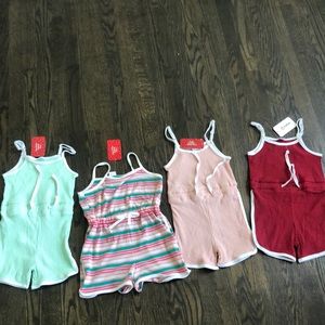 Girls rompers shorts. Size 4t. One piece. Brand new with tags, never worn